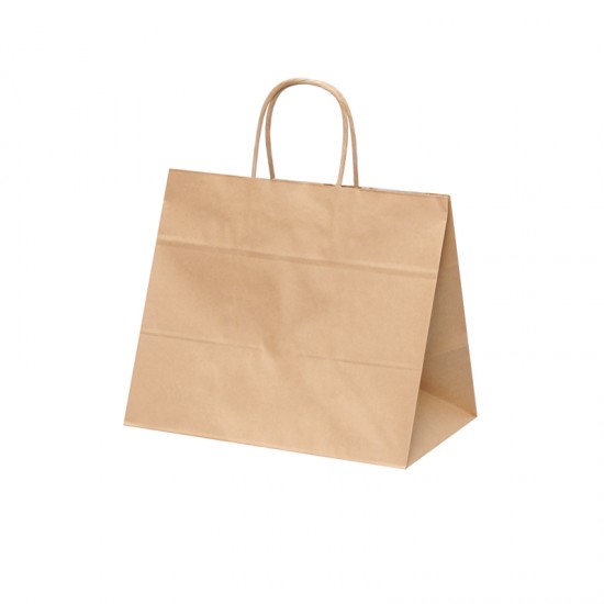 Bolsa Papel Kraft con Manigueta Delivery