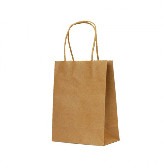 Kraft Bag Big with handles (Small)