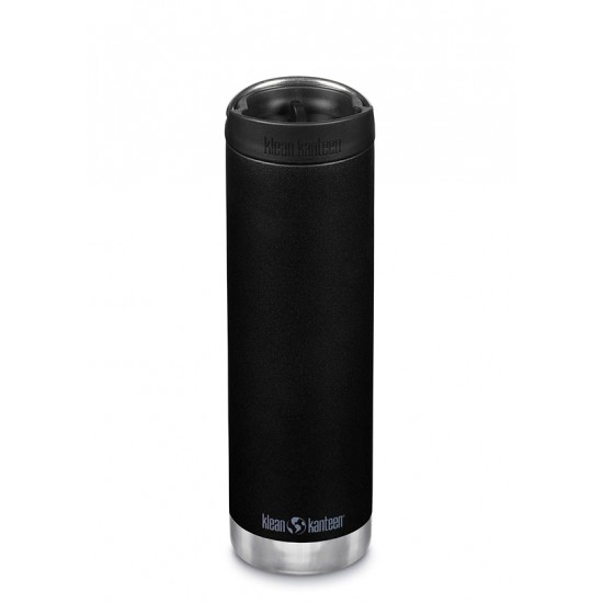 20 oz Wide 'Insulated' Black Stainless