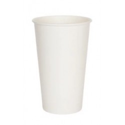 White Glass 16 oz 1 wall cardboard