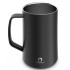 Bevu® MUG Thermal Beer Cup (Black Color) 850ml / 28oz