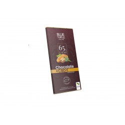 Tableta de chocolate 65 con macadamia y CBD