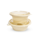 800 ml corn starch bowl with PET lid