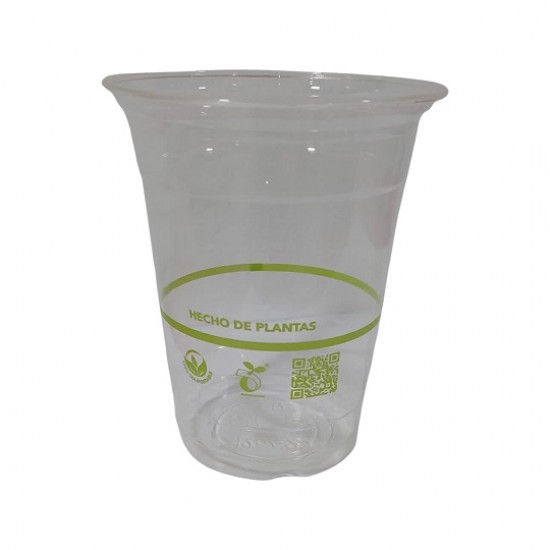 Vaso 12 oz Transparente PLA