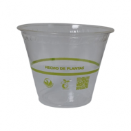 Vaso 9 oz Transparente PLA 