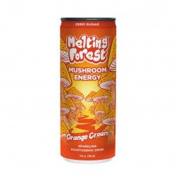 Bebida Energética de Hongos con crema y naranja