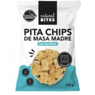 Sourdough Pita Chips with Sea Salt