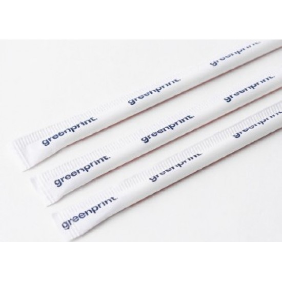 Black Agave Jumbo Straw 8.25 mm x 21 cm