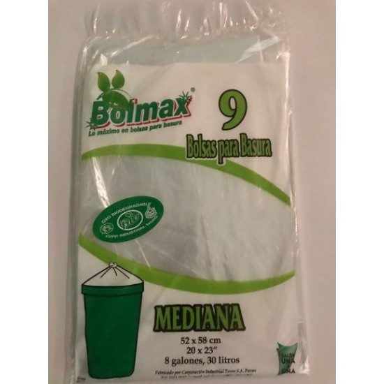 Bolsa Mediana Transparente Bolmax