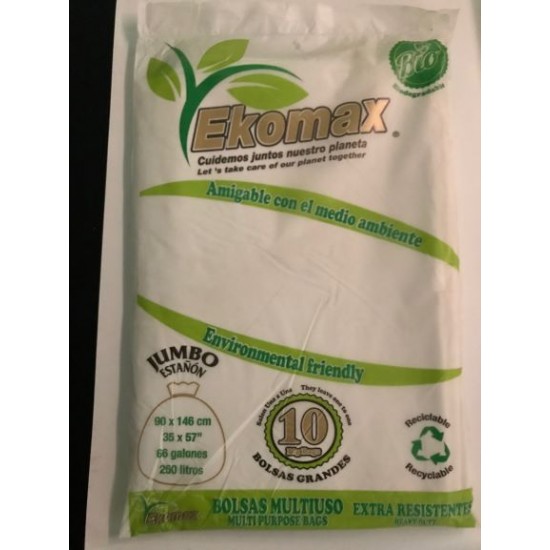 Bolsa Jumbo Blanca Bio Ekomax