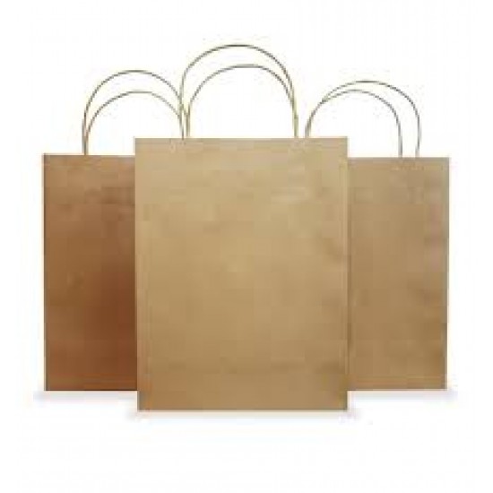 Kraft Bag Big with handles (Small)