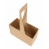 Cardboard cup holder with handle, #2