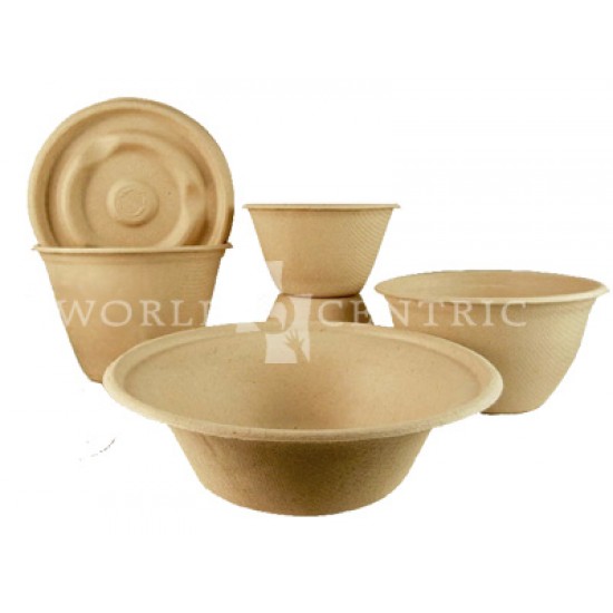 Tapa PLA bowl fibra 24-48 oz