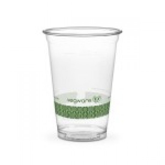 Vaso 16oz PLA Raya Verde Vegware