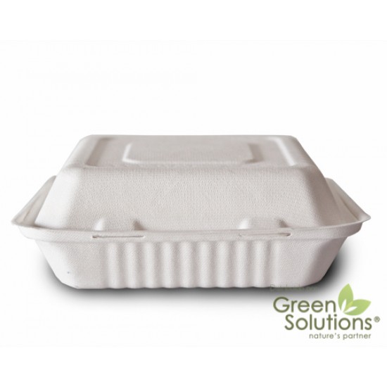 Compostable Box 9X9 w/division