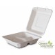 Compostable Box 9X9 w/division