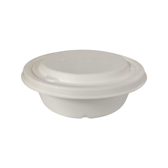 500 ml Cane Bagasse Medium with Lid