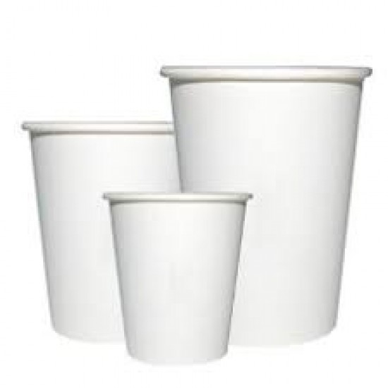 Vaso Blanco 12 oz. 1 pared Cartón