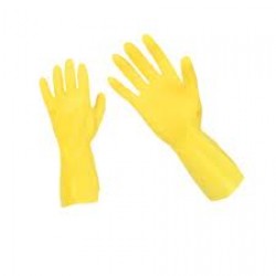 Latex Rubber Gloves L