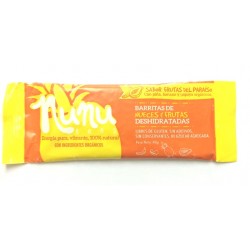 Barra Energética Nunu Bars Frutas del Paraíso 