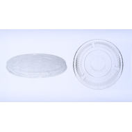 PLA transparent 12 - 16 oz Flat Lid